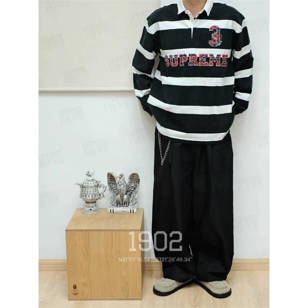 高品質 トレンド ボーダー 定番 人気爆発 SUPREME シュプリーム コピー 長袖ｔシャツ