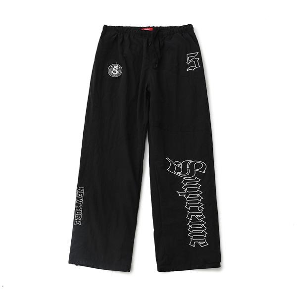 2025秋冬コーデ プレミアム ブラック 定番 SUPREME シュプリーム 偽物 パンツ
