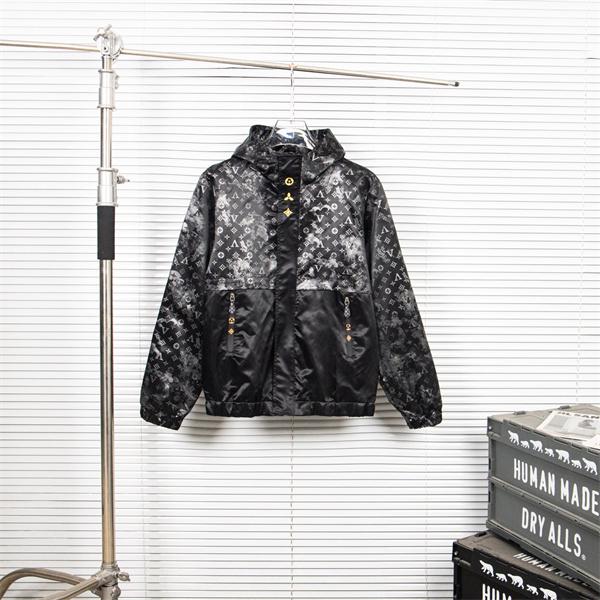 LOUIS VUITTON ルイヴィトン コピー ブラック ジャケット 大人ストリート 防風・軽量 即完売