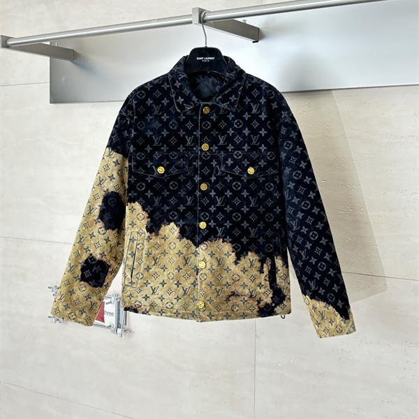LOUIS VUITTON ルイヴィトン スーパーコピー 2025秋冬 デニムジャケット ラグジュアリーストリート