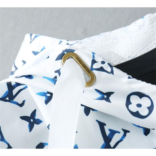 2025秋冬 総柄プリント LOUIS VUITTON ルイヴィトン コピー ジャケット ホワイト 着心地 