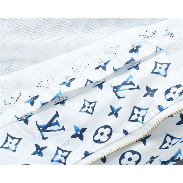 2025秋冬 総柄プリント LOUIS VUITTON ルイヴィトン コピー ジャケット ホワイト 着心地 