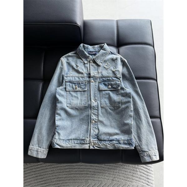 LOUIS VUITTON ルイヴィトン コピー デニムジャケット ベーシックシルエット 着回し力