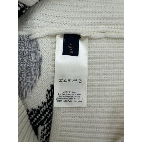 2025秋冬 Vネック ニット LOUIS VUITTON ルイヴィトン 偽物 カーディガン リラックス