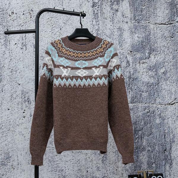 人気上昇中！ニット ブラウン トレンド プレミアム LOUIS VUITTON ルイヴィトン 偽物