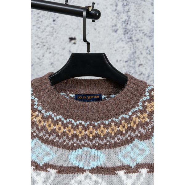 人気上昇中！ニット ブラウン トレンド プレミアム LOUIS VUITTON ルイヴィトン 偽物
