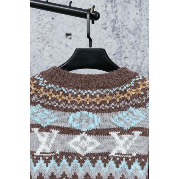 人気上昇中！ニット ブラウン トレンド プレミアム LOUIS VUITTON ルイヴィトン 偽物