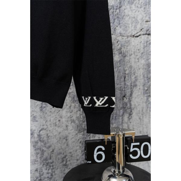 LOUIS VUITTON ルイヴィトン コピー 数量限定！ニット ブラック 定番 カジュアル 2025秋冬