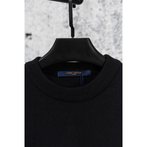 LOUIS VUITTON ルイヴィトン コピー 数量限定！ニット ブラック 定番 カジュアル 2025秋冬
