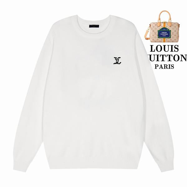 入手困難！ロゴ刺繍 ニット ブラック 高級感漂う 人気 LOUIS VUITTON ルイヴィトン コピー