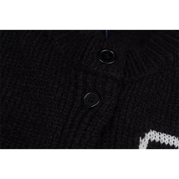 LOUIS VUITTON ルイヴィトン コピー 入手困難 カーディガン ブラック プレミアム品質 メンズ