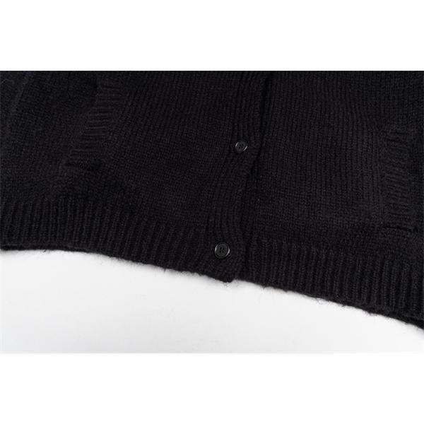 LOUIS VUITTON ルイヴィトン コピー 入手困難 カーディガン ブラック プレミアム品質 メンズ