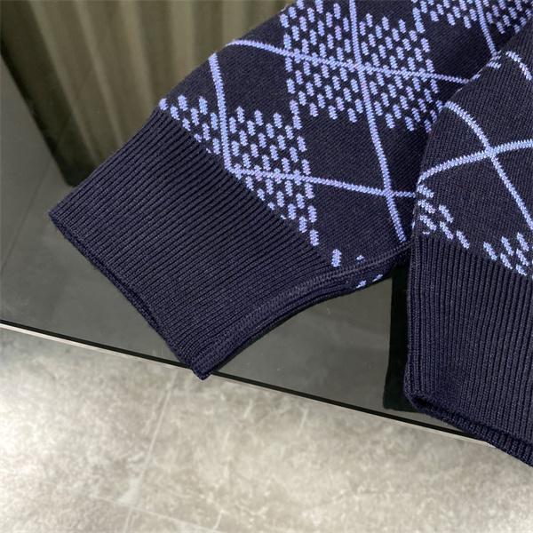 2025秋冬 ニット LOUIS VUITTON ルイヴィトン コピー ジャケット ネイビー ジップタイプ