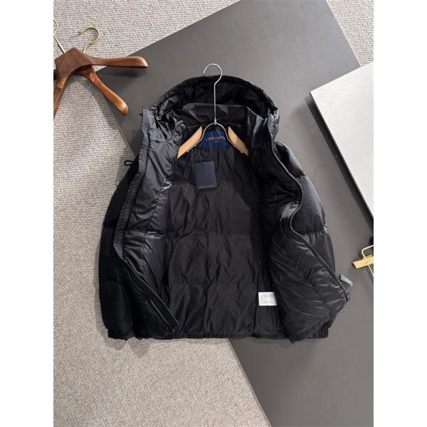 LOUIS VUITTON ルイヴィトン コピー ダウンジャケット カーキ フード付き 注目の新作 上質 