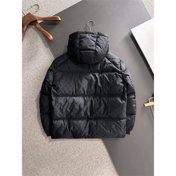 LOUIS VUITTON ルイヴィトン コピー ダウンジャケット カーキ フード付き 注目の新作 上質 