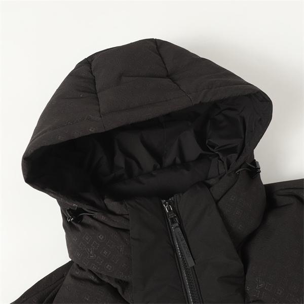  ダウンジャケット ブラック フード付き 防寒 2025秋冬 LOUIS VUITTON ルイヴィトン 偽物