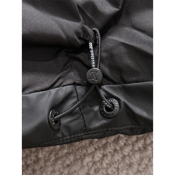  LOUIS VUITTON ルイヴィトン 偽物 ダウンジャケット ブラック ショート丈 メンズ 2025秋冬必須