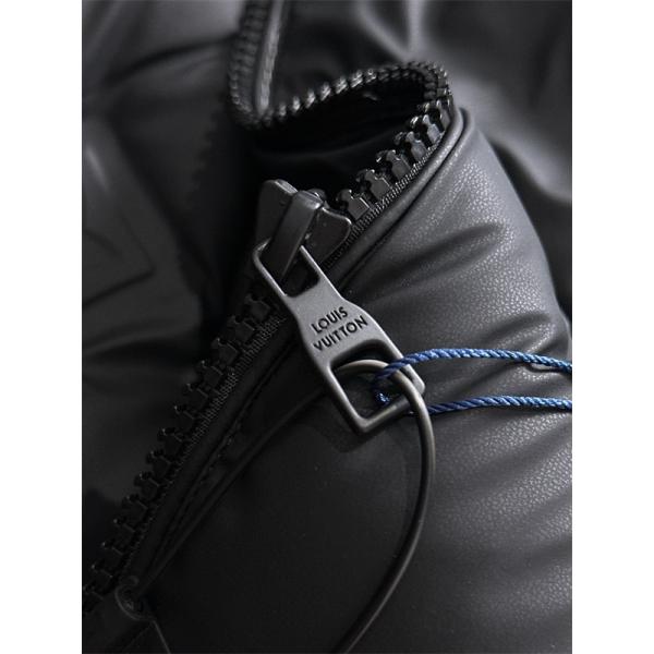  LOUIS VUITTON ルイヴィトン 偽物 ダウンジャケット ブラック ショート丈 メンズ 2025秋冬必須