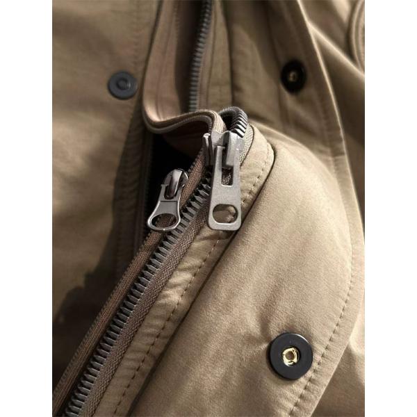 ジップブルゾン グレー フード付き メンズ モード LOUIS VUITTON ルイヴィトン スーパーコピー