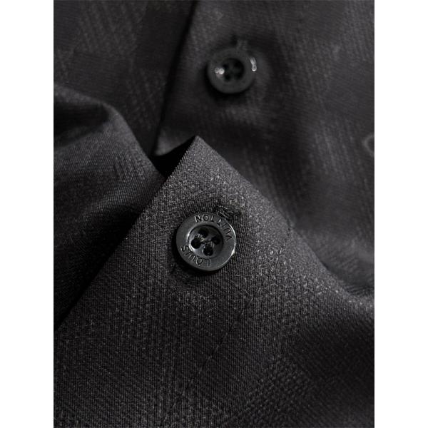 LOUIS VUITTON ルイヴィトン コピー 長袖 シャツ ブラック 無地 メンズ 当店イチオシ