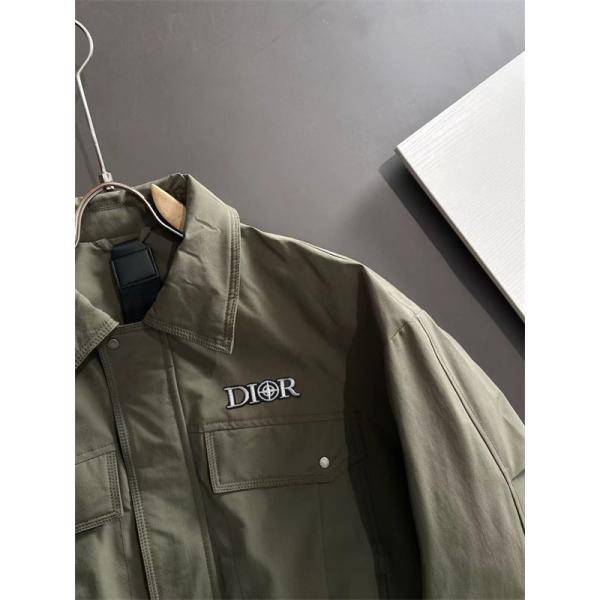 売れ筋！DIOR ディオール コピー ジャケット ベージュ メンズ 着回し 2025秋冬