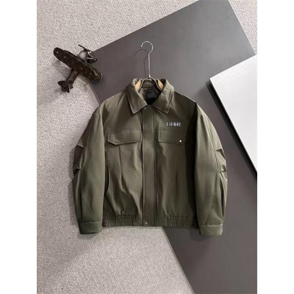 売れ筋！DIOR ディオール コピー ジャケット ベージュ メンズ 着回し 2025秋冬