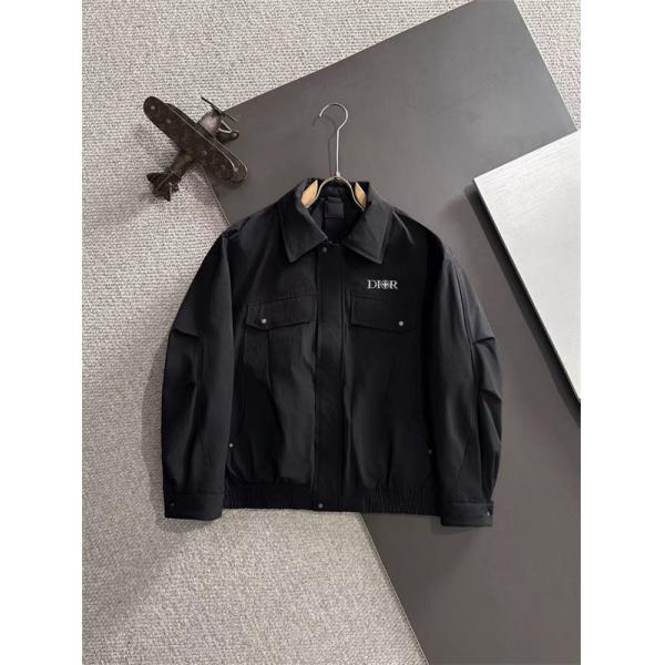 売れ筋！DIOR ディオール コピー ジャケット ベージュ メンズ 着回し 2025秋冬