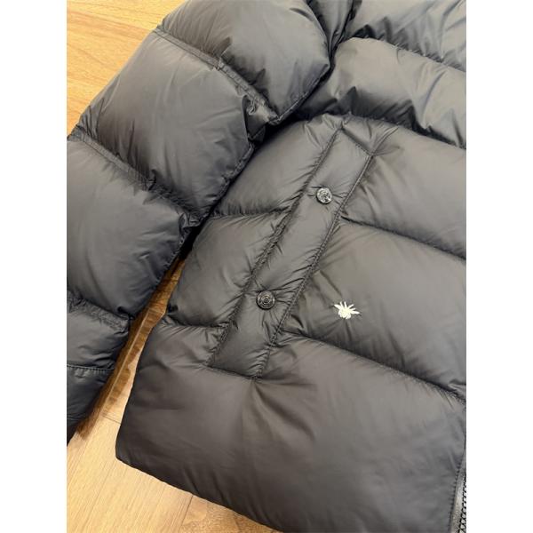 注目度抜群！ダウンジャケット ベージュ フード付き 防寒 DIOR ディオール コピー