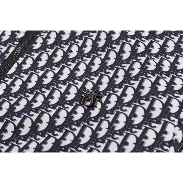 DIOR ディオール コピー 大人気！フードジャケット ブラック ジップアップ 実用的