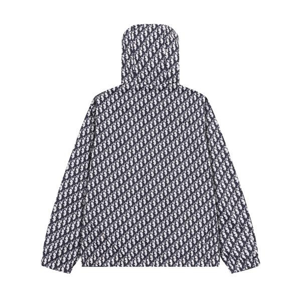 DIOR ディオール コピー 大人気！フードジャケット ブラック ジップアップ 実用的