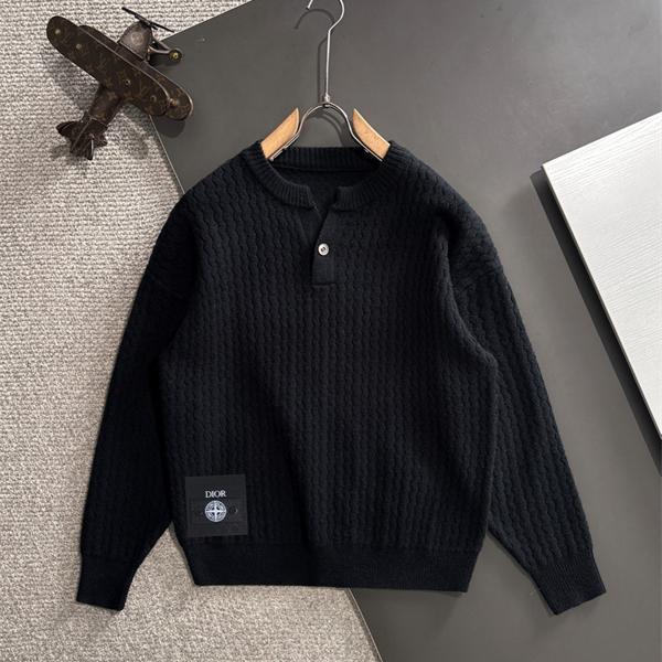 DIOR ディオール コピー トレンド ニット ブラック 2025秋冬 重厚 数量限定！