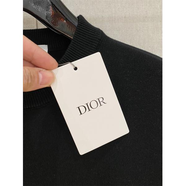 品格演出 ニット ホワイト 2025秋冬必須  上質感 DIOR ディオール コピー