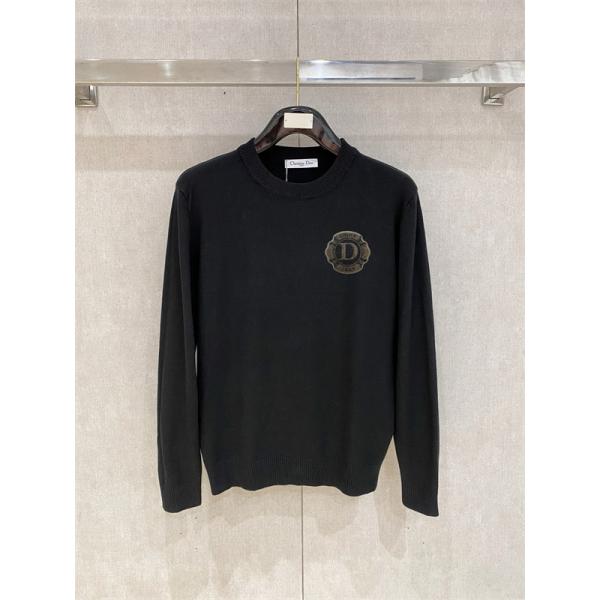 品格演出 ニット ホワイト 2025秋冬必須  上質感 DIOR ディオール コピー