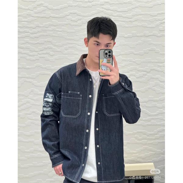 本格派 デニムジャケット インディゴ 定番 売れ筋アイテム DIOR ディオール コピー