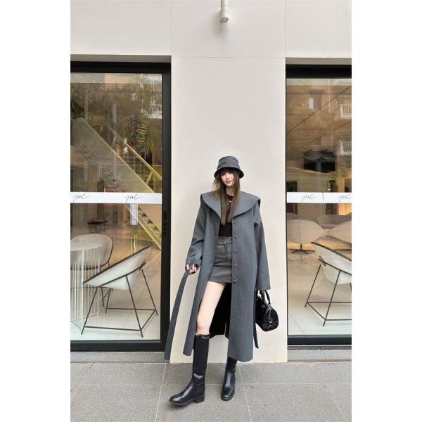 プレミアム コート グレー レディース 洗練 シルエット DIOR ディオール コピー