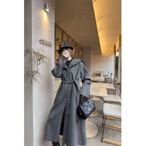 プレミアム コート グレー レディース 洗練 シルエット DIOR ディオール コピー