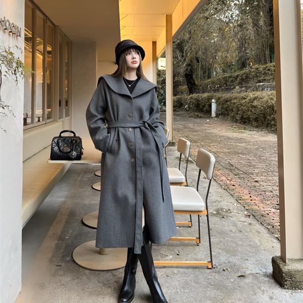 プレミアム コート グレー レディース 洗練 シルエット DIOR ディオール コピー