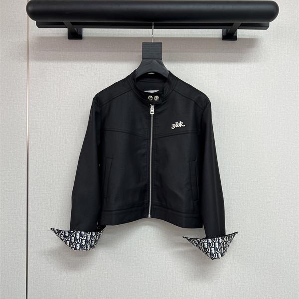 当店イチオシ DIOR ディオール コピー ジャケット ブラック レディース 2025秋冬