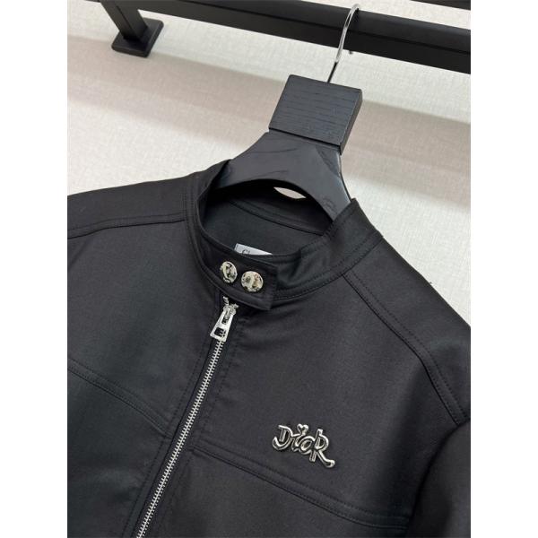 当店イチオシ DIOR ディオール コピー ジャケット ブラック レディース 2025秋冬