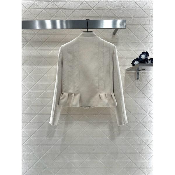 DIOR ディオール コピー モード系 ジャケット アイボリー レディース 2025秋冬