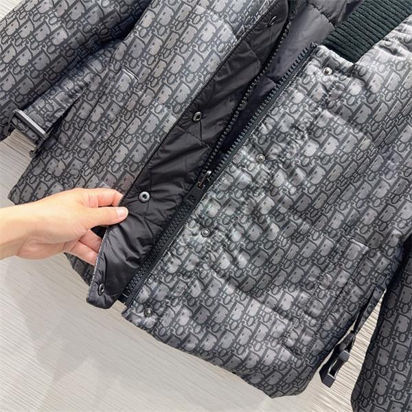 高級感溢れる 中綿ジャケット グレー おすすめ 2025秋冬定番 DIOR ディオール コピー