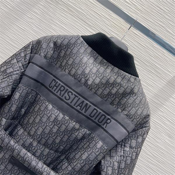 高級感溢れる 中綿ジャケット グレー おすすめ 2025秋冬定番 DIOR ディオール コピー