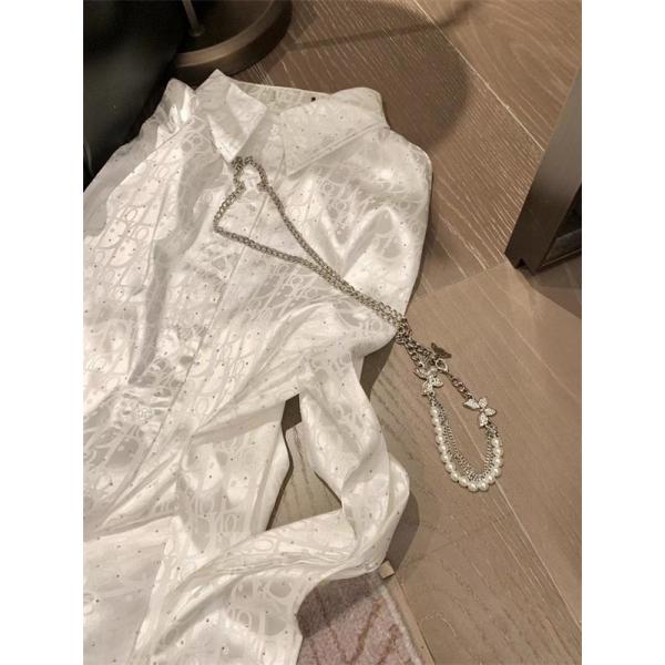 高級感溢れる  ブラック レディース DIOR ディオール コピー シャツ 2025秋冬対応