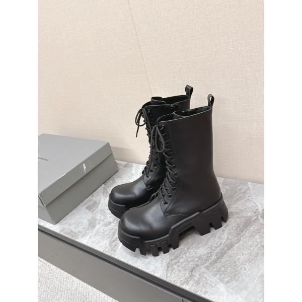 希少❤BALENCIAGA バレンシアガ ブーツコピー「Bulldozer Bootsブルドーザーブーツ8cm 