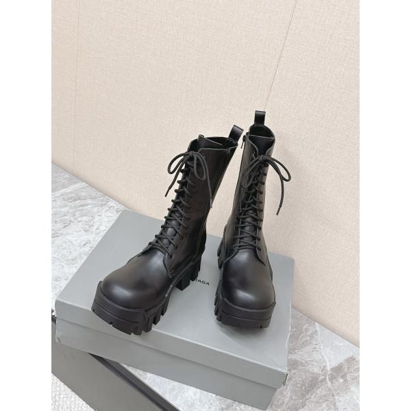 希少❤BALENCIAGA バレンシアガ ブーツコピー「Bulldozer Bootsブルドーザーブーツ8cm 