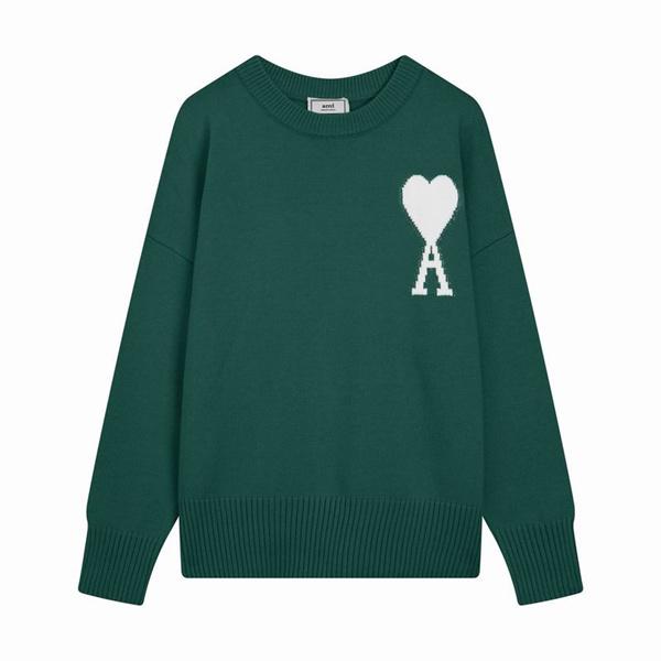 2025秋冬コーデ 柔らか 映える 主役級 人気 ニット AMI PARIS アミ パリス コピー