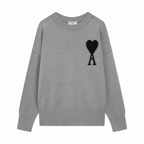 2025秋冬コーデ 柔らか 映える 主役級 人気 ニット AMI PARIS アミ パリス コピー