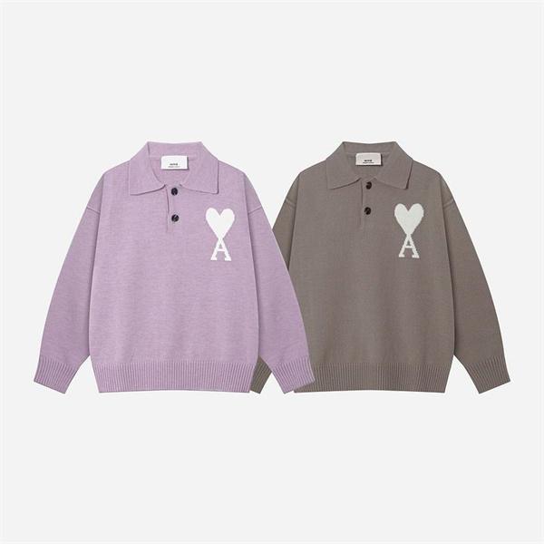 AMI PARIS アミ パリス コピー 2025秋冬 なめらか 優しい 今っぽい抜け感 洗練  ニット