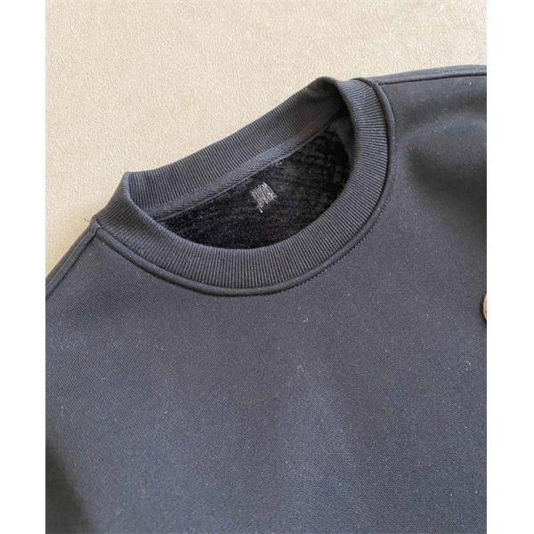 秋冬 裏起毛 リラックス ワンポイント AMI PARIS アミ パリス コピー スウェット