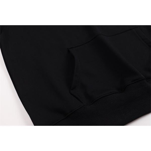 AMI PARIS アミ パリス コピー 厚手生地 モード ブラック ストリート 快適 パーカー